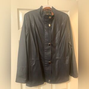 Super soft Italian leather jacket XXL